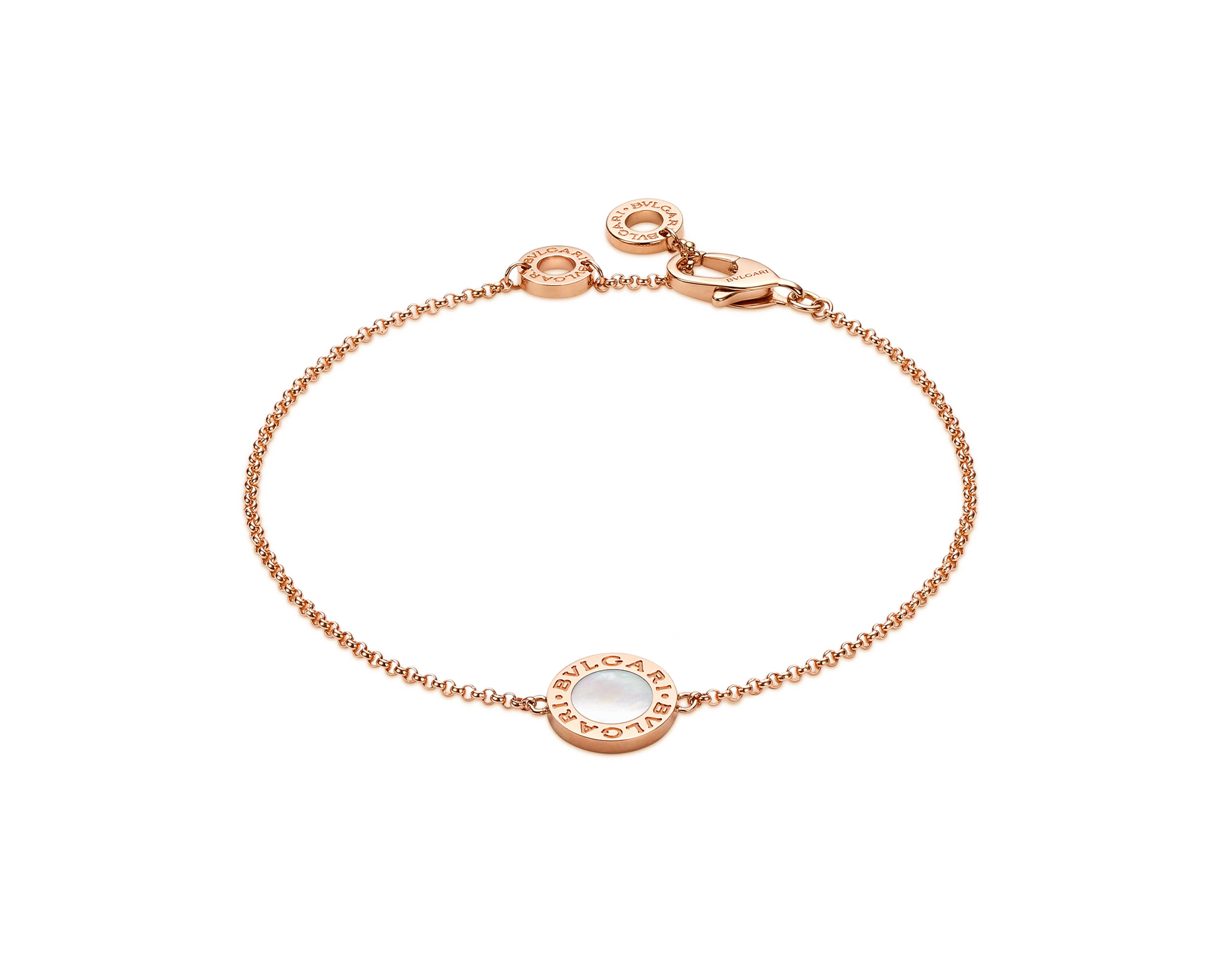 Bvlgari Bvlgari Bracelet Rose Gold with Mother of Pearl (personalizable)