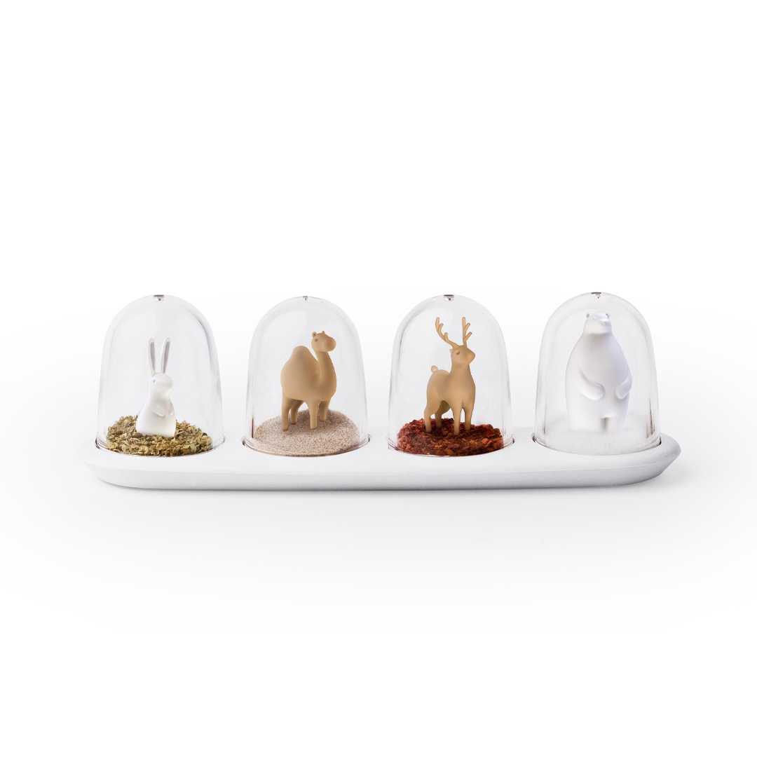 QUALY Animal Parade Spice Shakers
