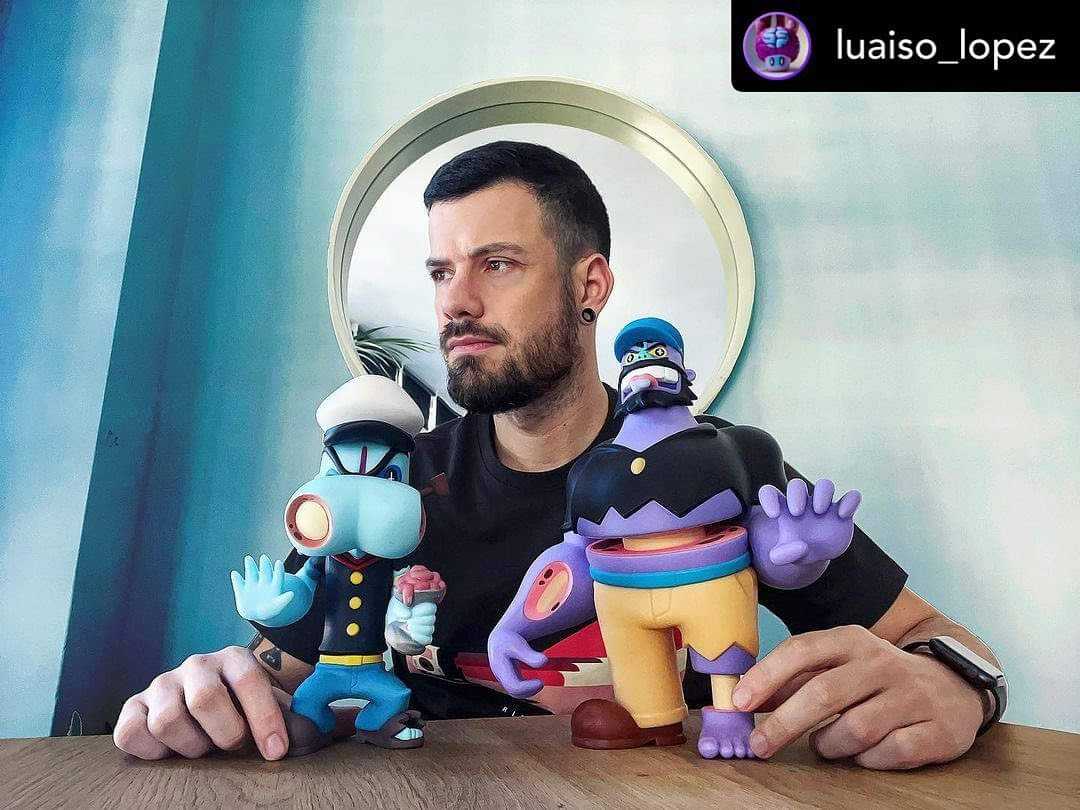 ZCWO X Luaiso Loprz Zombie Popeye ポパイ Zombie_Popeye_Luaiso_Lopez_Box