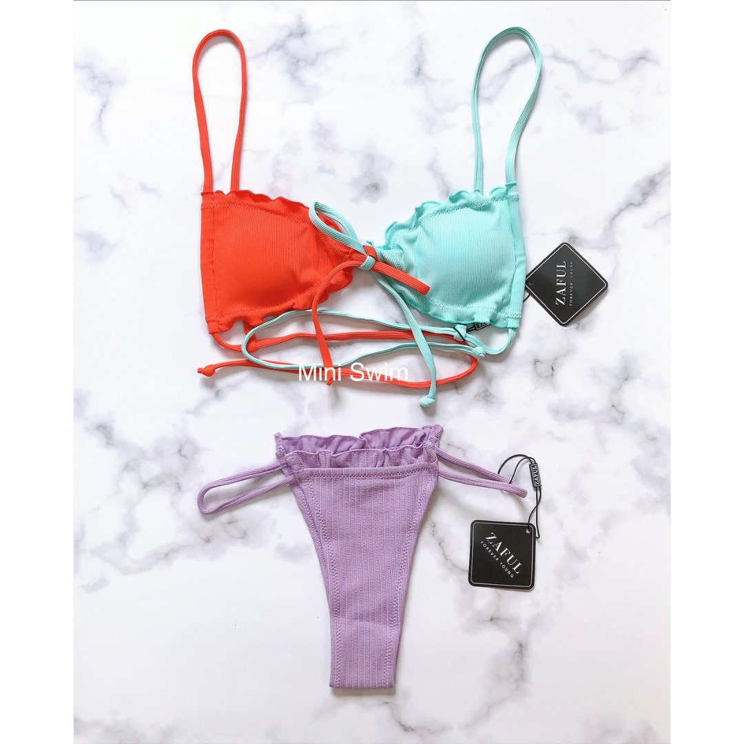 M-03 ชุดว่ายน้ำ บิกินี่ ทูพีซ (Size M)