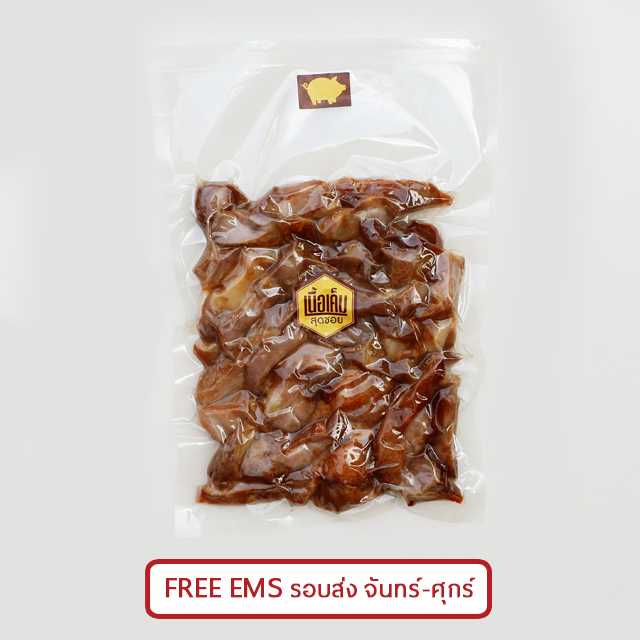 หมูเค็มทอด (ผสม) Deep Fried Sun-Dried Pork (Mix)
