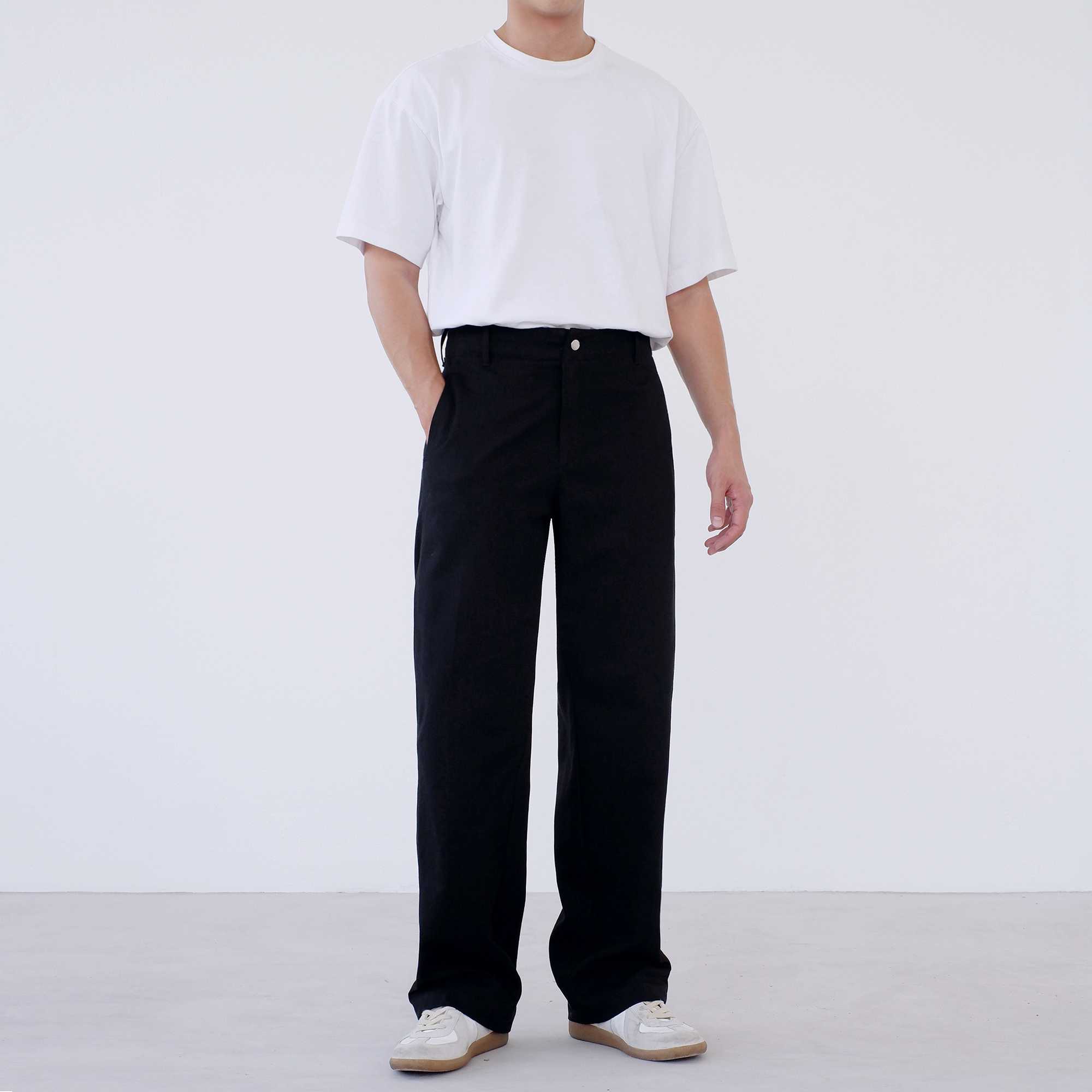 Hunter Studios - Wide Pants Black