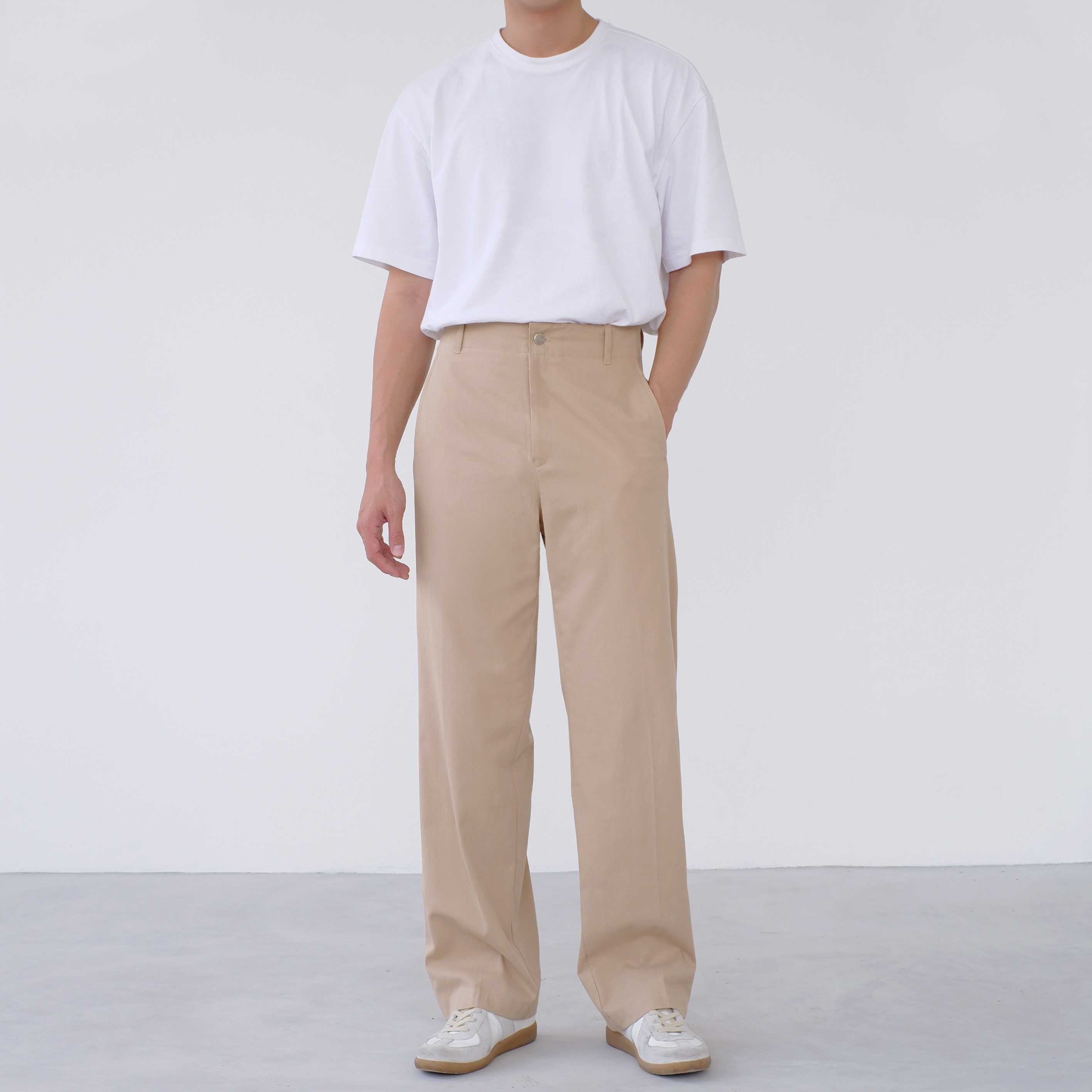 Hunter Studios - Wide Pants Cream
