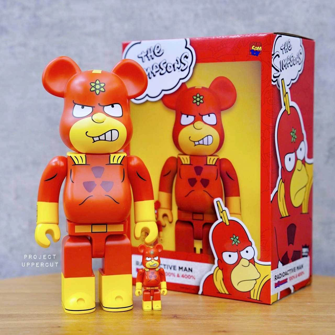 BE@RBRICK 400%+100% THE SIMPSONS : Radioactive Man [New]