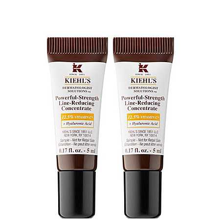 Kiehl's ซื้อ 1 ฟรี 1 Powerful-Strength Line-Reducing Concentrate 12.5% 5 ml x 2