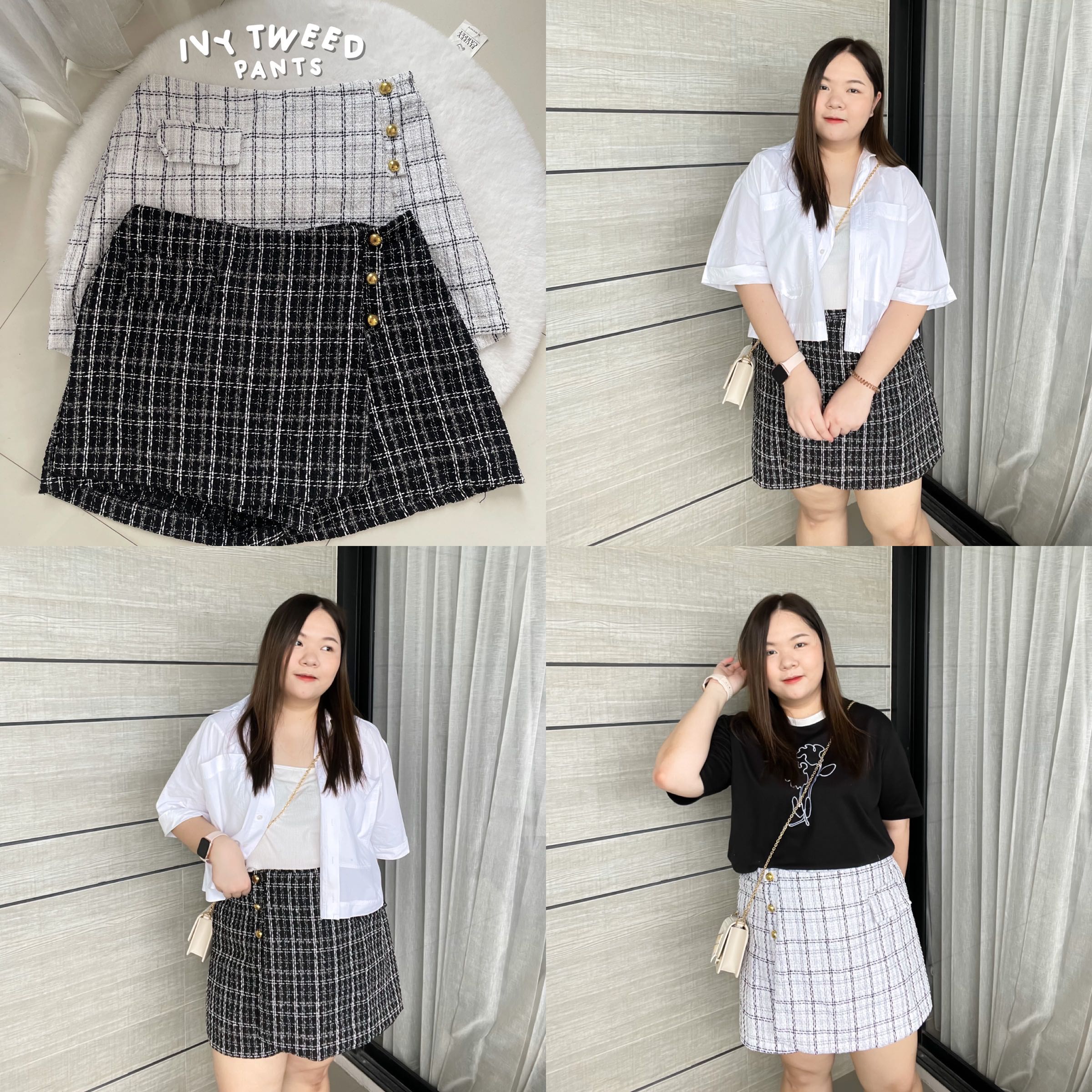 Ivy tweed pants
