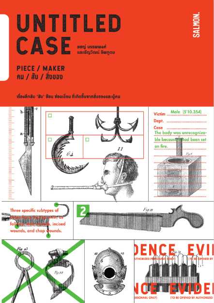 UNTITLED CASE: PIECE / MAKER คน / สับ / สิ่งของ