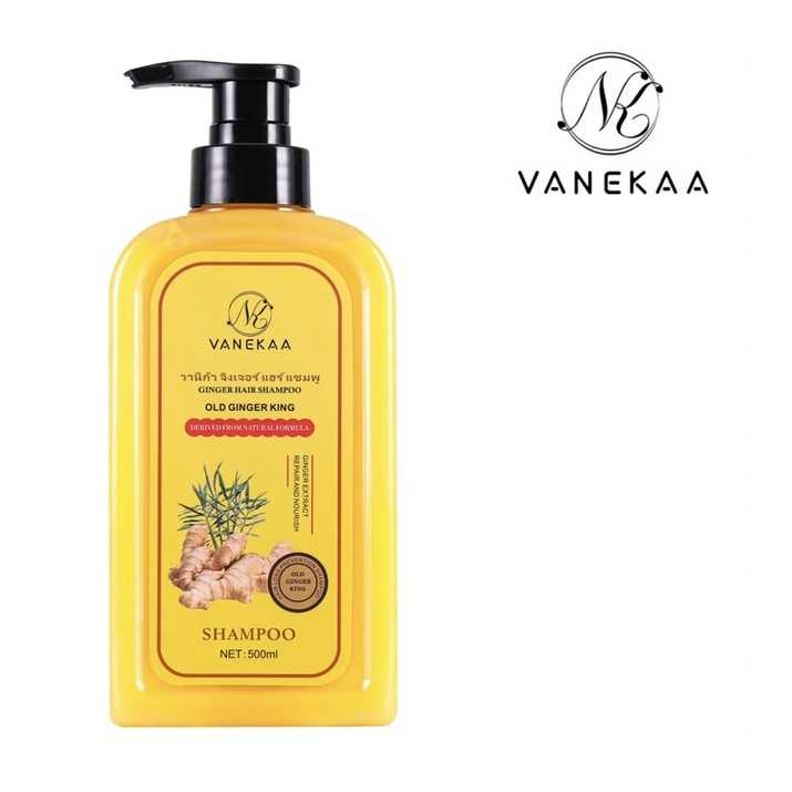 VANEKAA GINGER HAIR SHAMPOO 500ml. 
