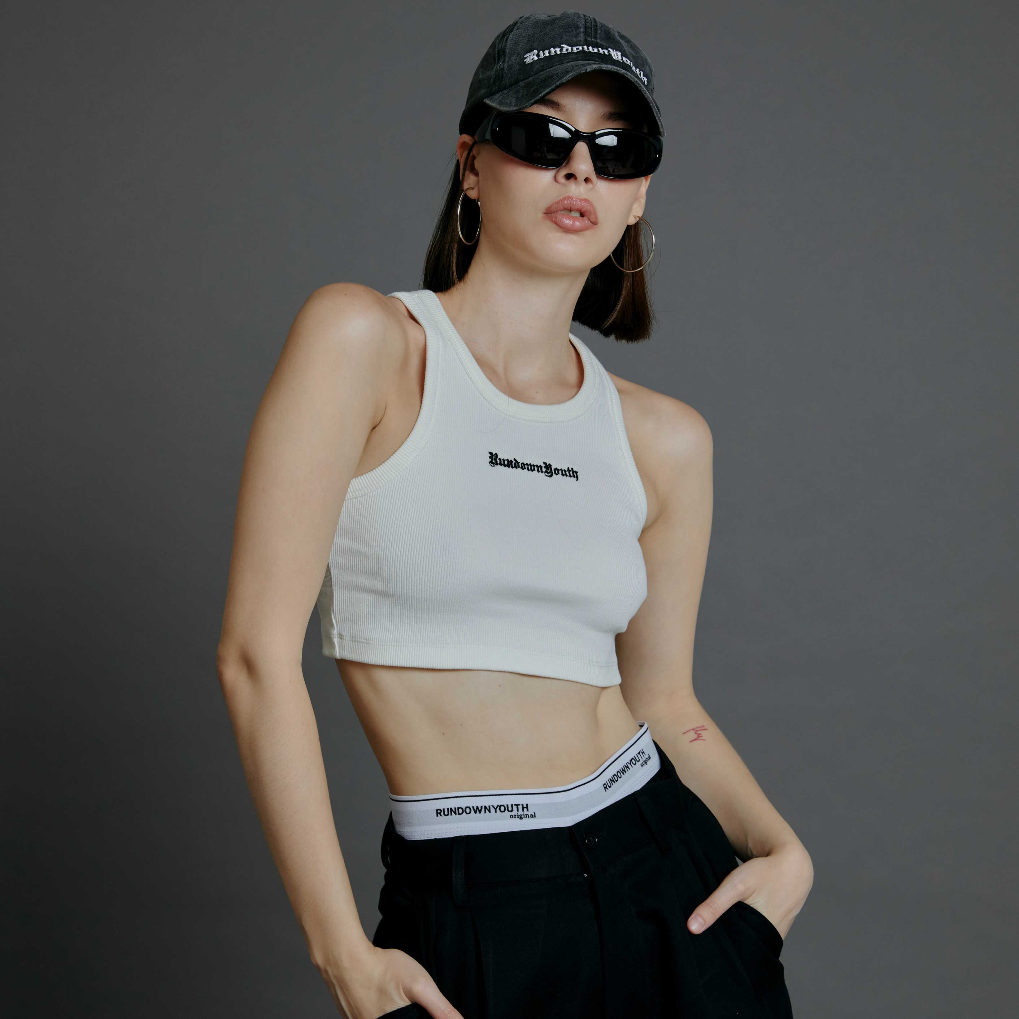 RDY TANK TOP ( White/Black )