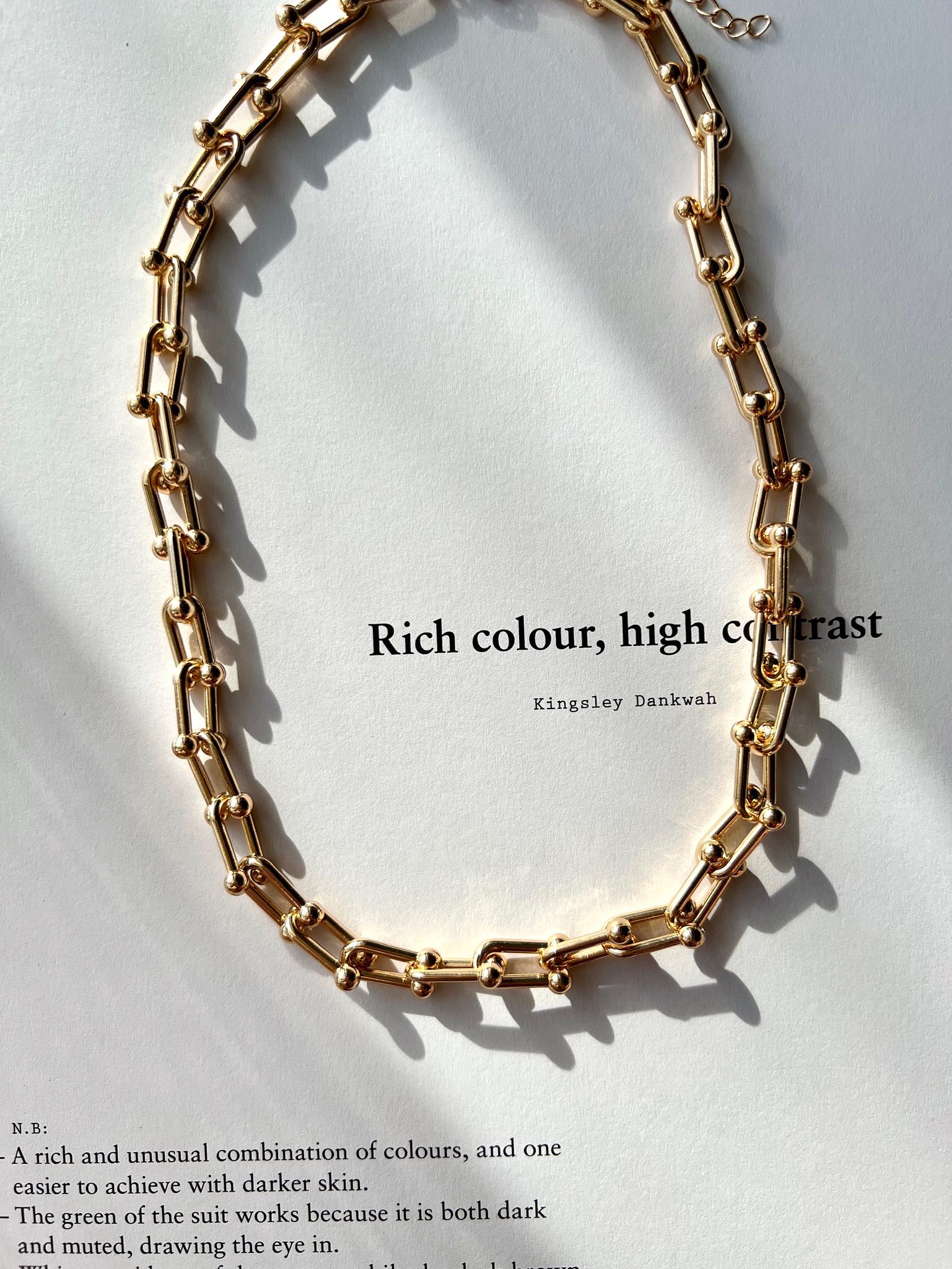 Miami necklace - Gold