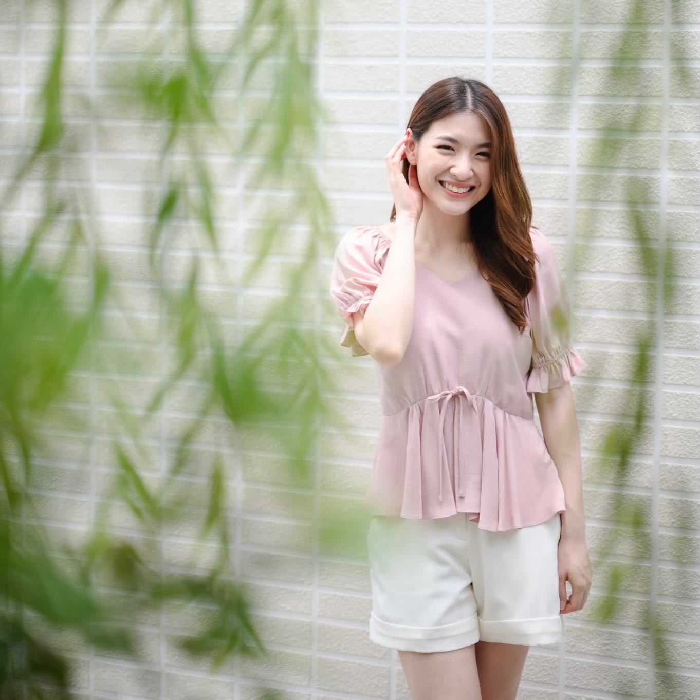 Layla Top (milky pink) / preorder 20days