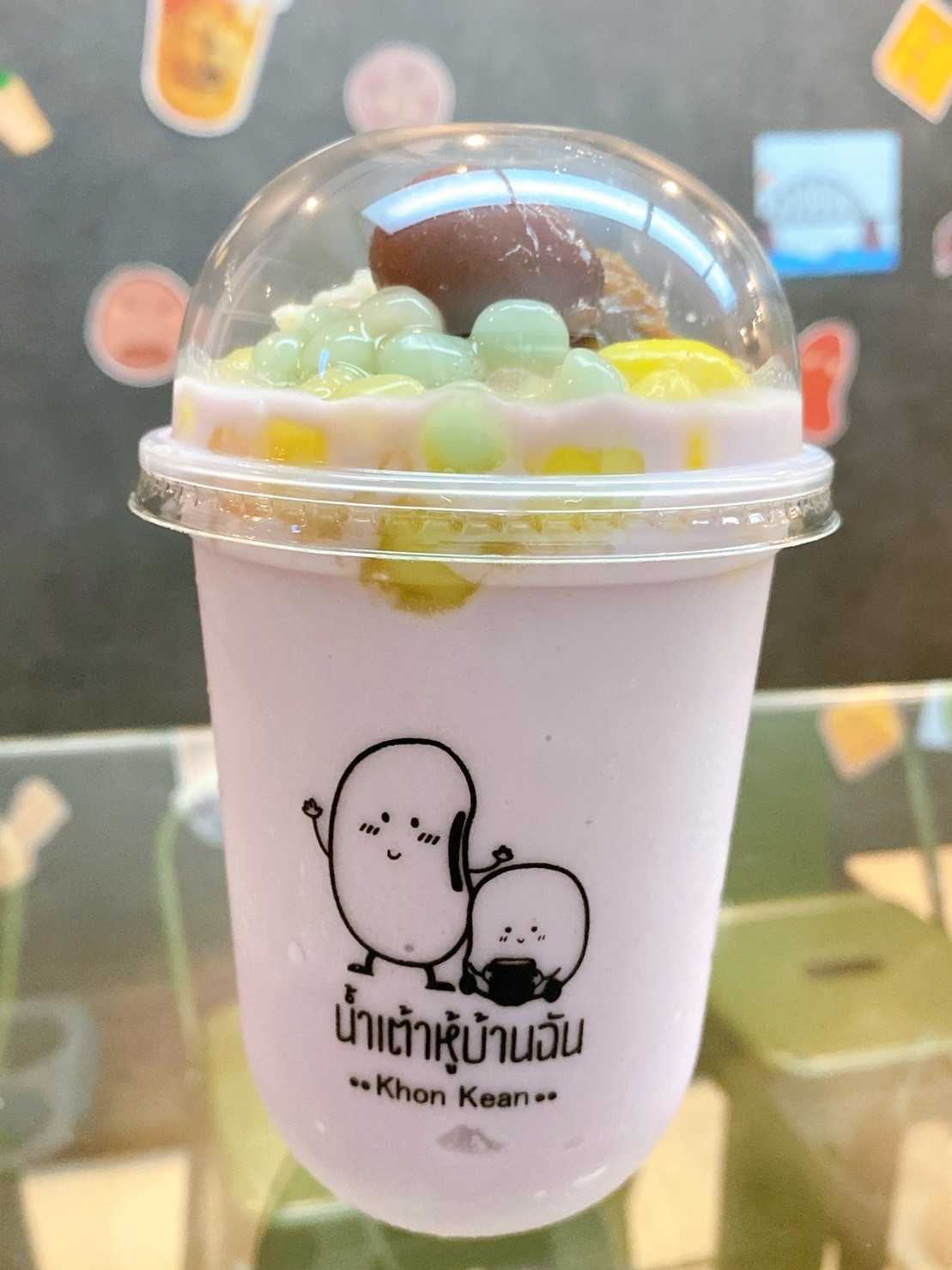 Tofu Toro Frappe with Topping