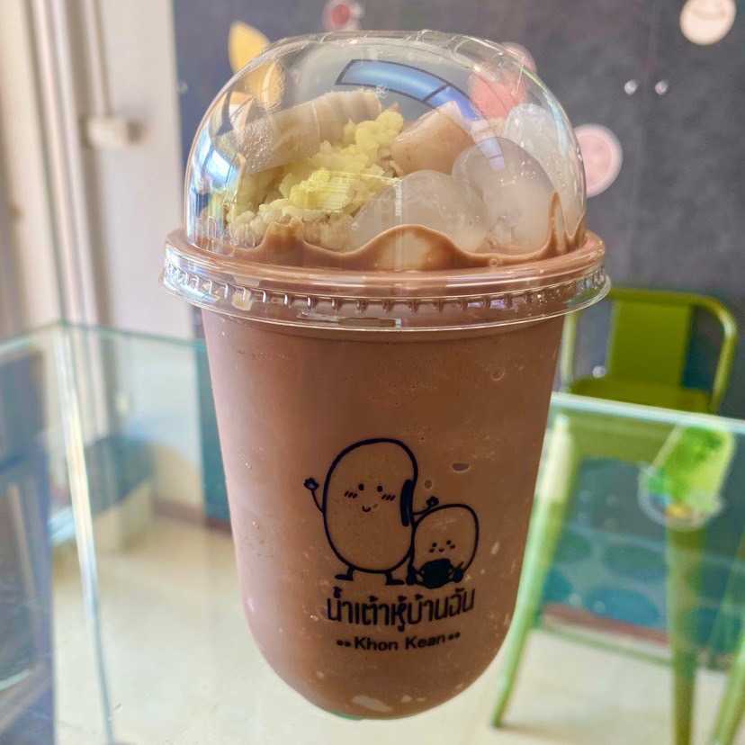 Tofu Mocha Frappe with Topping