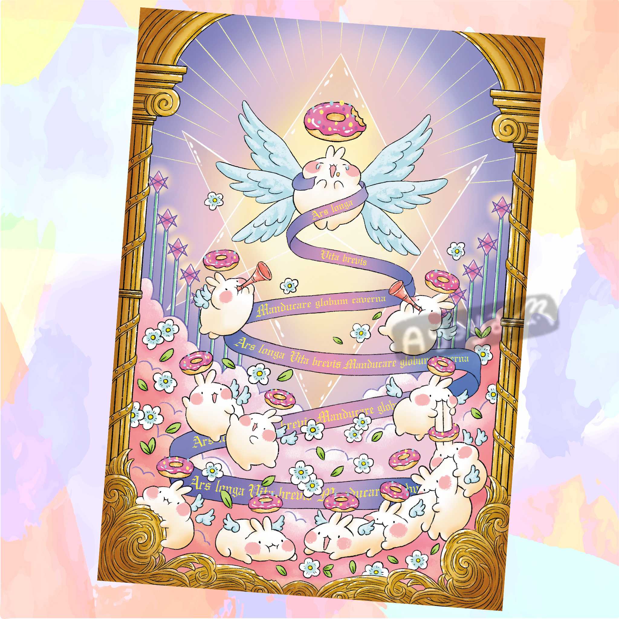 Ayaya Paradise Lost Postcard