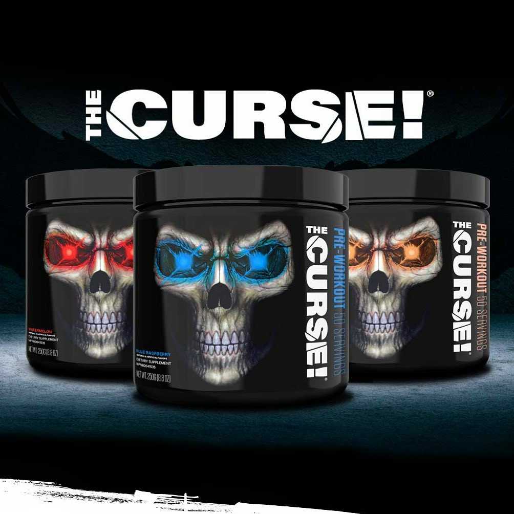 The Curse Pre-workout (50Servings) พรีเวิร์คเอาท์สุดคุ้ม เพิ่มพละกำลัง เพิ่มกล้าม ออกกำลังกาย