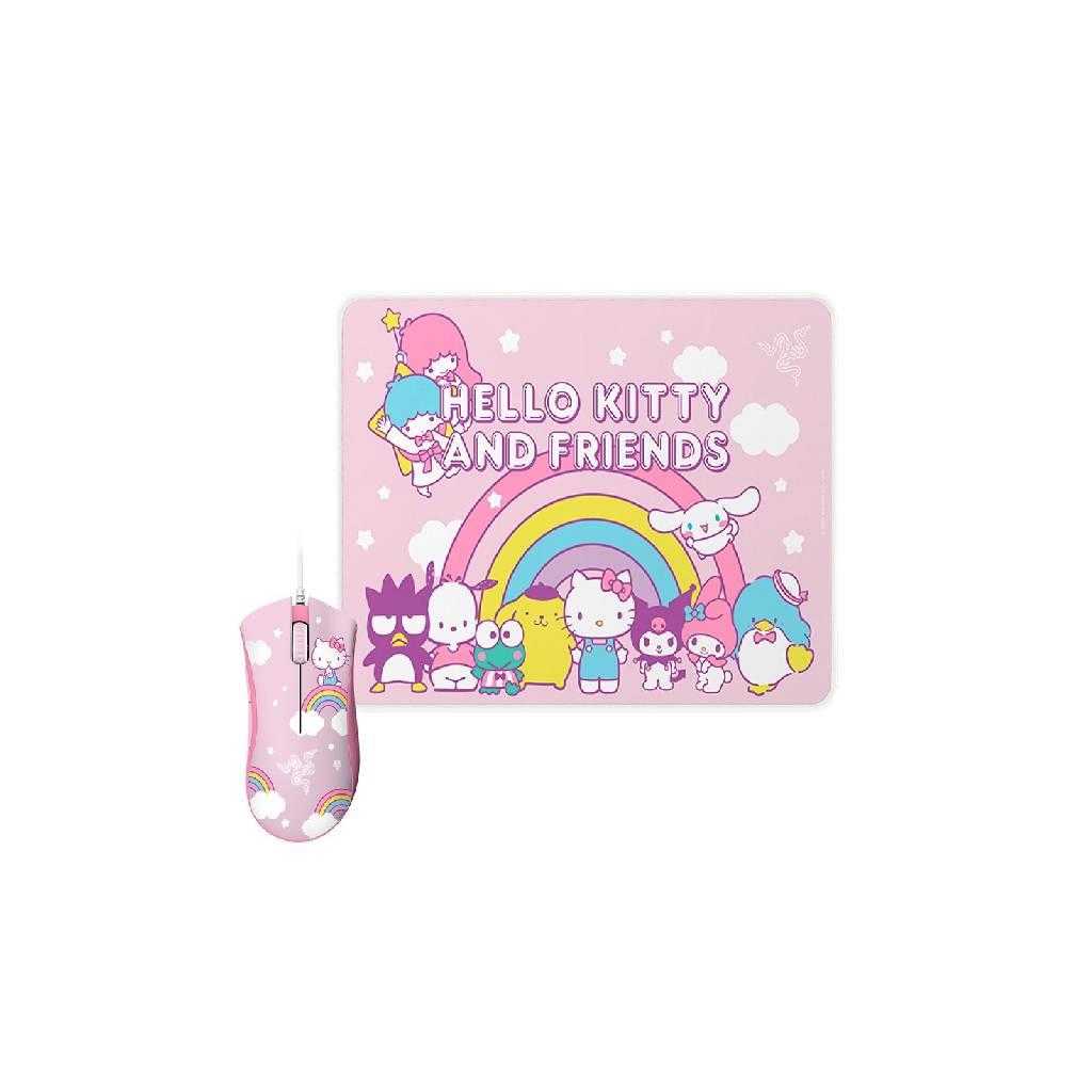 DeathAdder Essential + Goliathus Medium Bundle – Hello Kitty