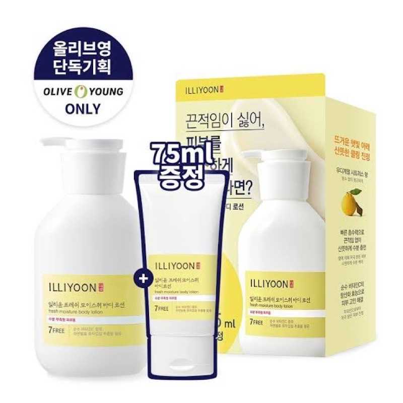 ILLIYOON Fresh Moisture Body Lotion 350ml+75ml (Olive Young Limited)