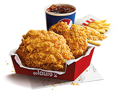 (012) ชุดสุดคุ้ม อิ่มเดี่ยว - KFC  Set ไก่โดนใจ 2