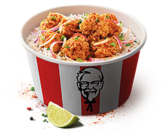 (021) ชุดเมนูเพิ่มเติม โบว์ล - KFC  Set ข้าวไก่แซ่บโบว์ล