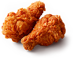 (025) ชุดเมนูเพิ่มเติม ทานเล่น - KFC  Set ไก่วิงซ์แซ่บ 2 ชิ้น