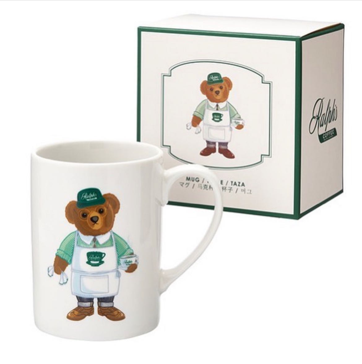 JAPAN Ralph's Coffee Ceramic Mug  Size