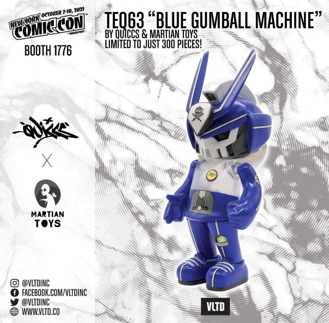  Quiccs TEQ63 // Blue Gumball Machine