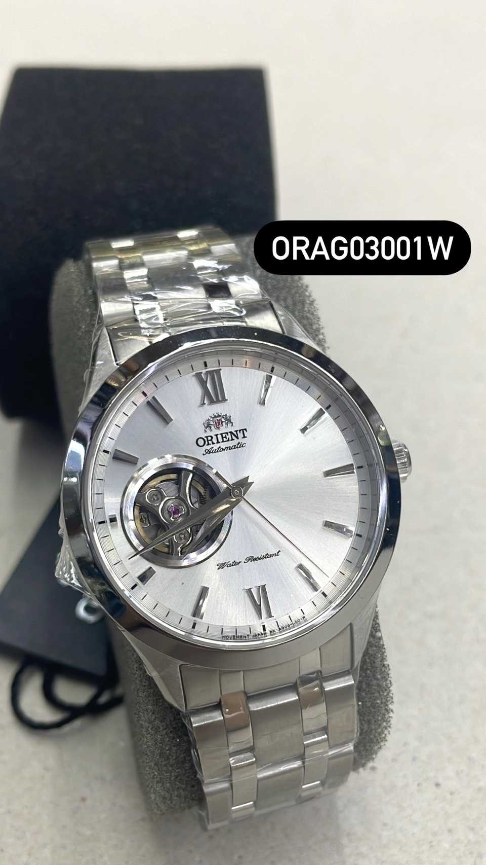 ORIENT Mechanical Contemporary นาฬิกาข้อมือ Automatic รุ่น ORAG03001W (หน้าปัดเปลือย 38.5 mm.)