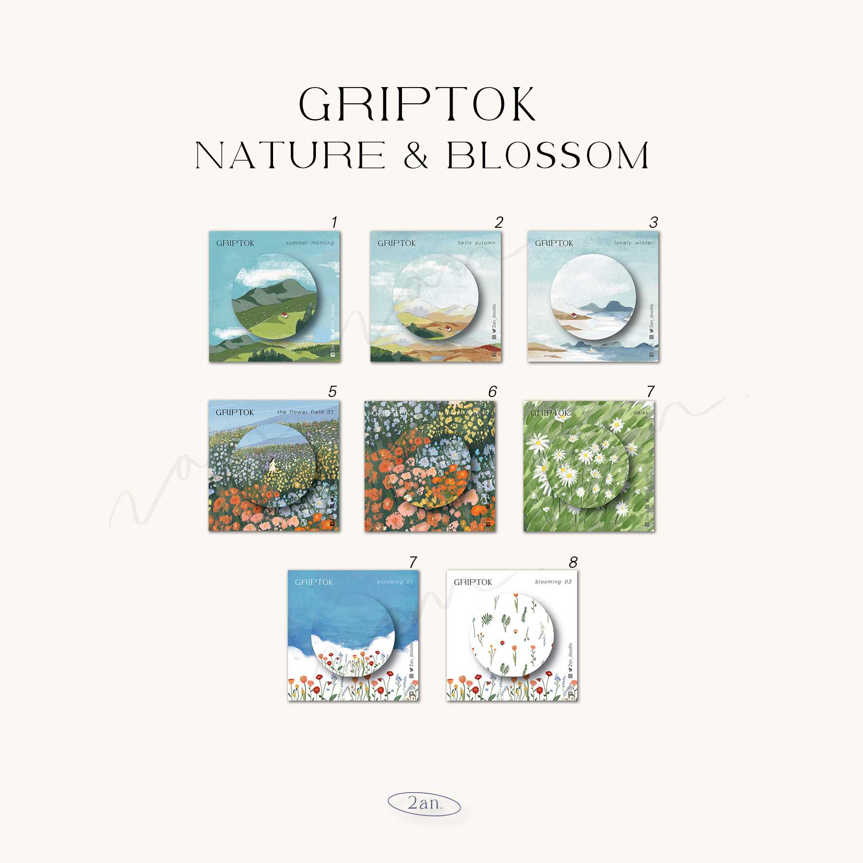 Griptok - nature & blossom พร้อมส่ง