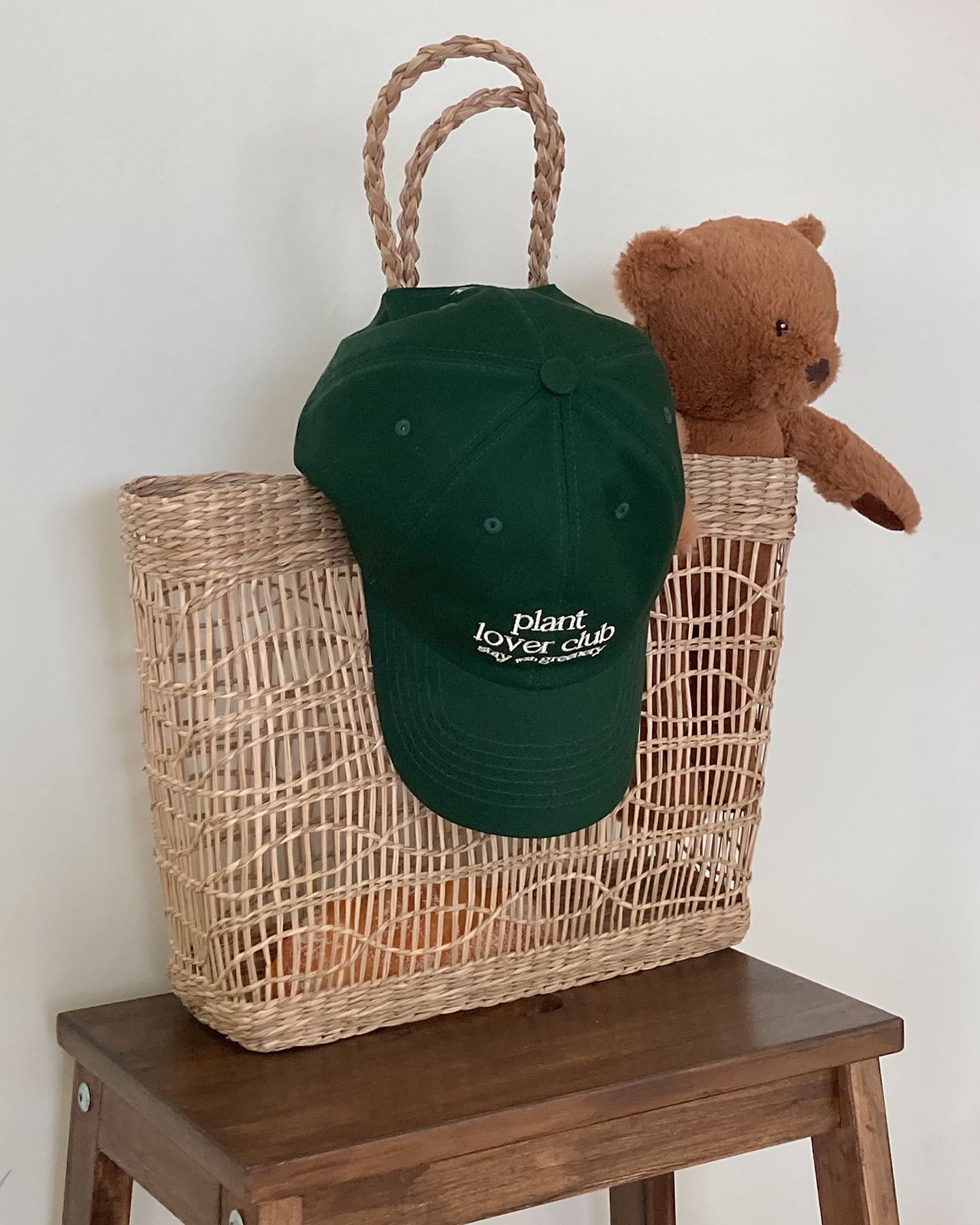 plant lover club ball cap (green)