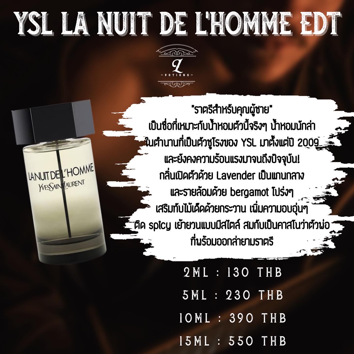 YSL La Nuit de L’Homme EDT