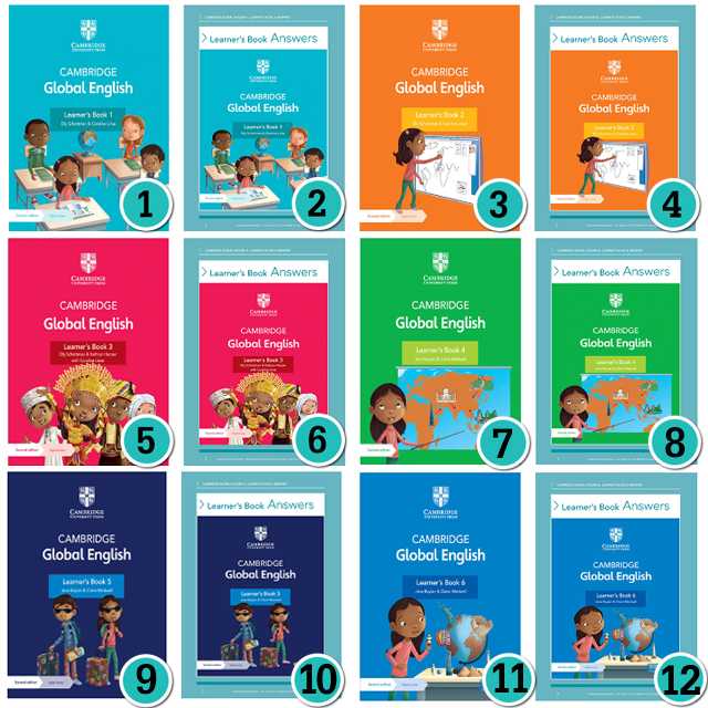 Cambridge Global English 2nd Learner Book 1-9 , Answer Key
