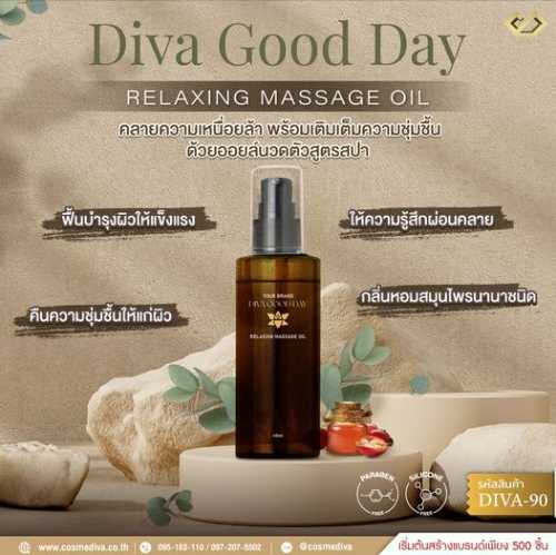 DIVA-90 GOOD DAY Relaxing Massage Oil