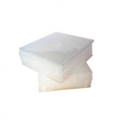 กล่องใส่แผ่น CD SLIM (แบบตกไม่แตก) บรรจุ 10 แผ่น