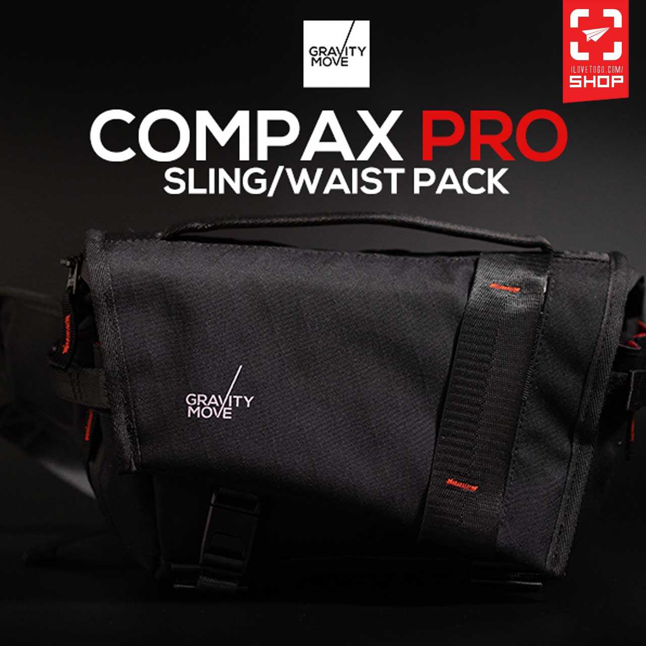 กระเป๋ากล้อง Gravity Move -Compax PRO Sling/Waistpack