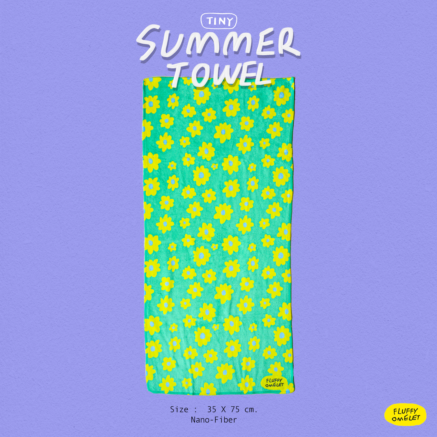TINY TOWEL BLOOMING