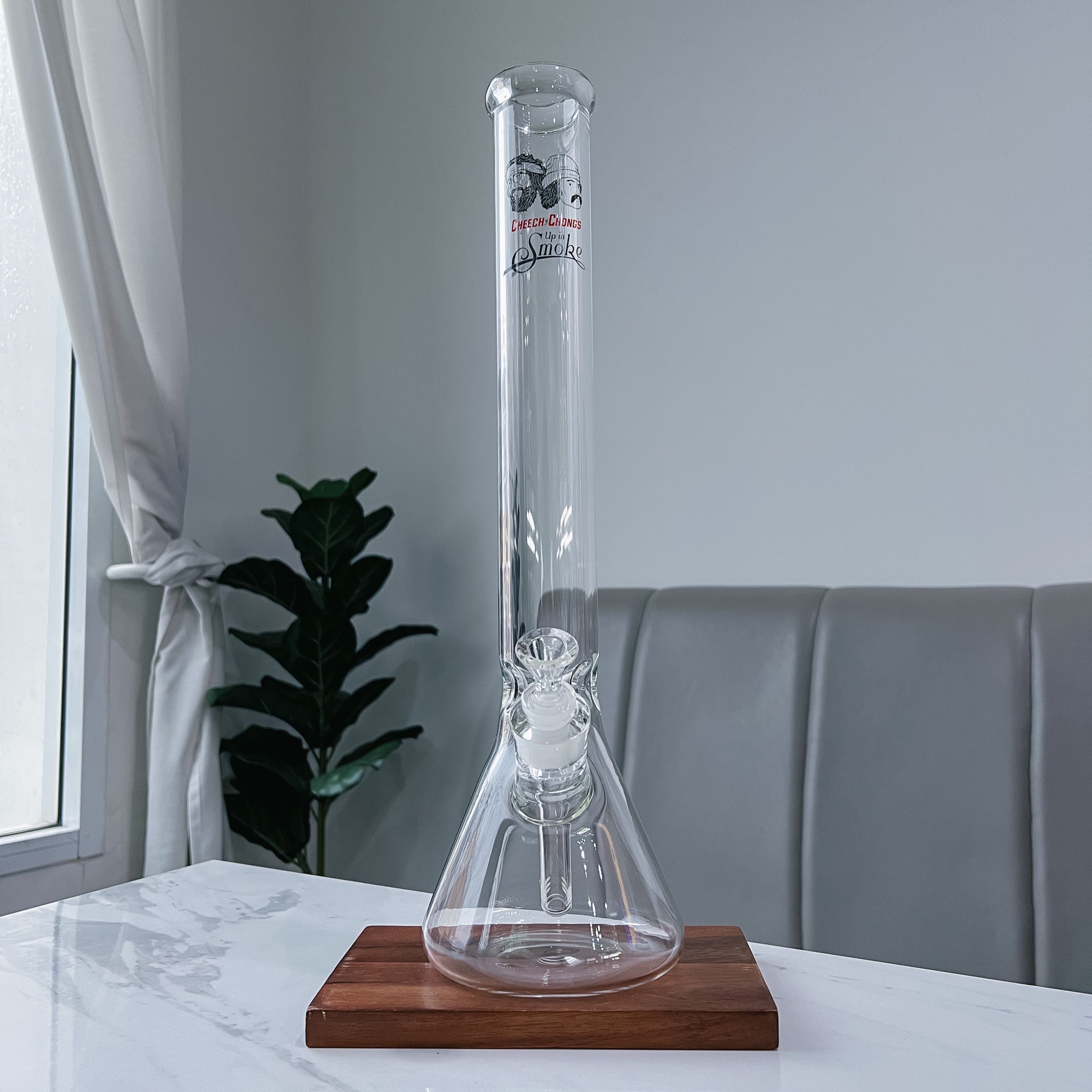 Cheech​ & Chong Glass Beaker Base Ice Bong ​| 45 cm