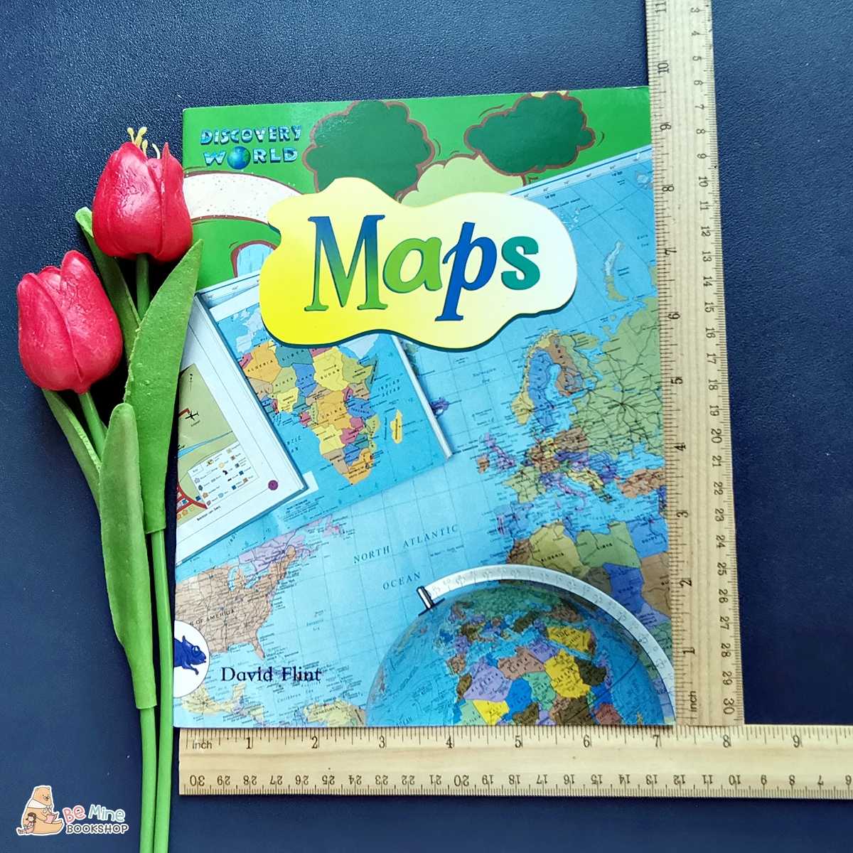 ❌SOLD❌ หนังสือความรู้║Discovery World : Maps ║★มือสอง ★ปกอ่อน📌มีรอยประทับตรา