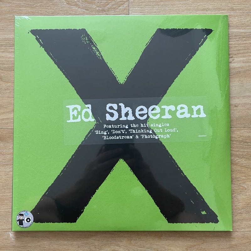 แผ่นเสียง Ed Sheeran  ‎ X , 2 × Vinyl,,  แผ่นเสียงมือหนึ่ง ซีล