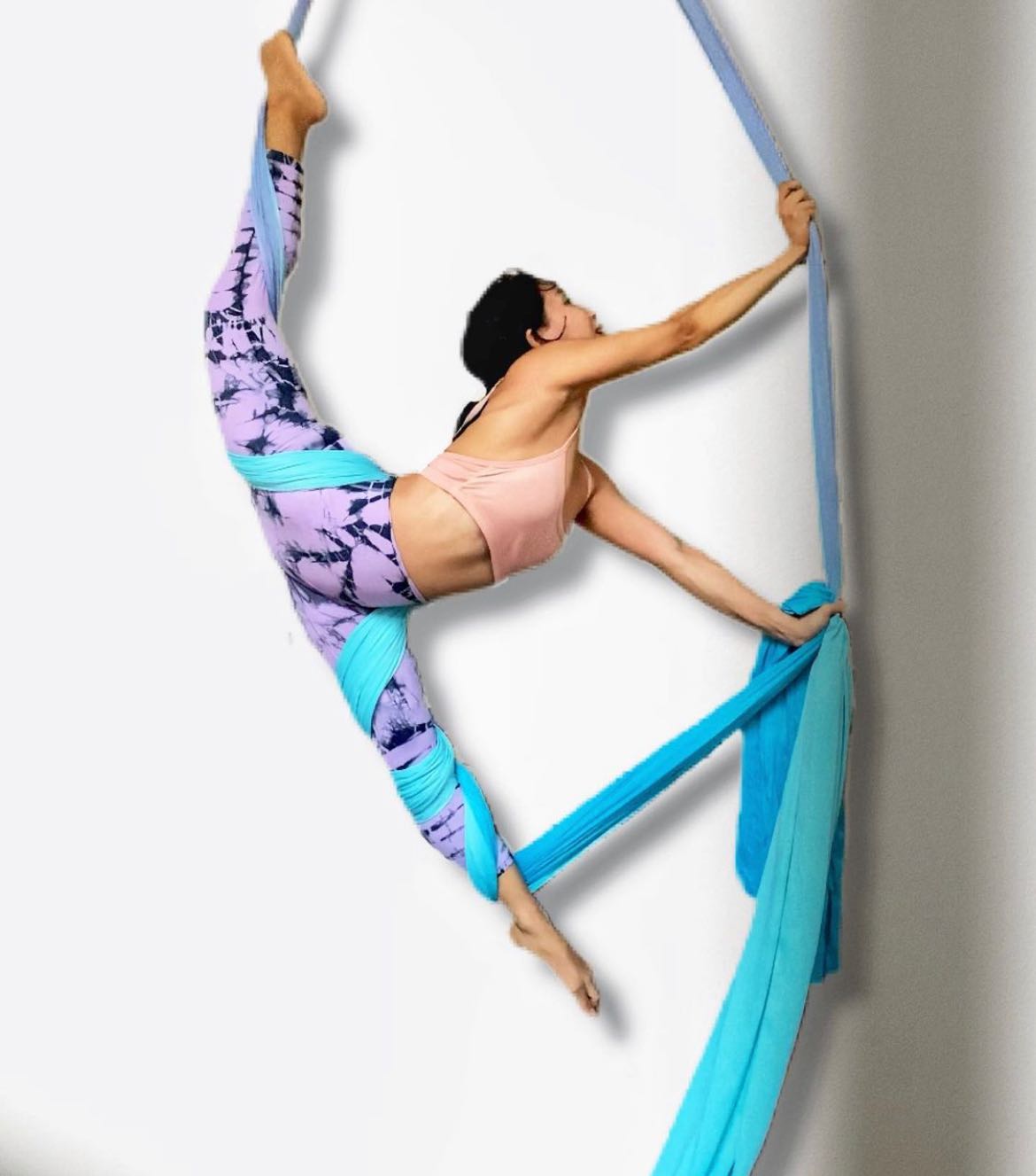 Tie dye Leggings- Lilac (Full length)