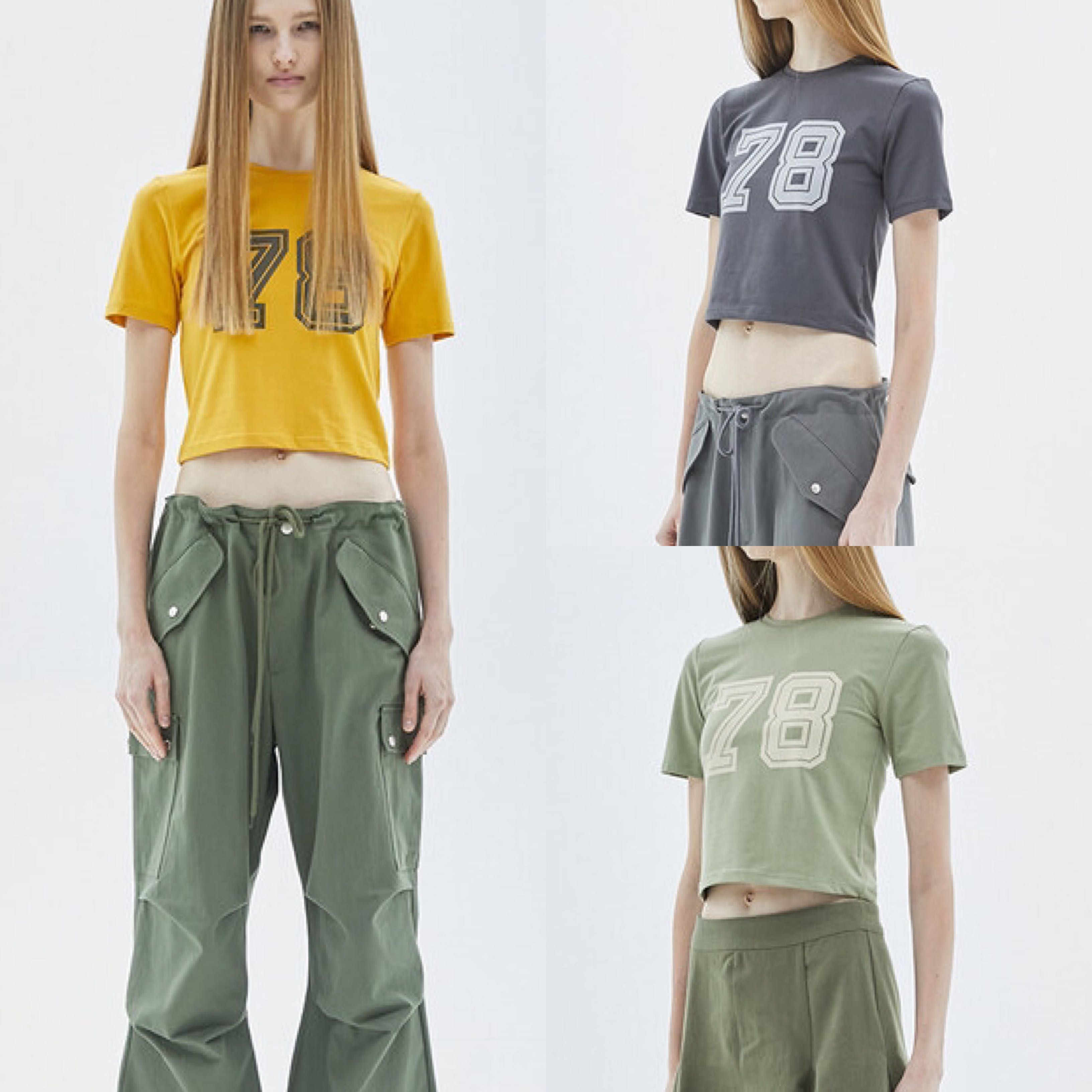 (พร้อมส่ง) number tee
