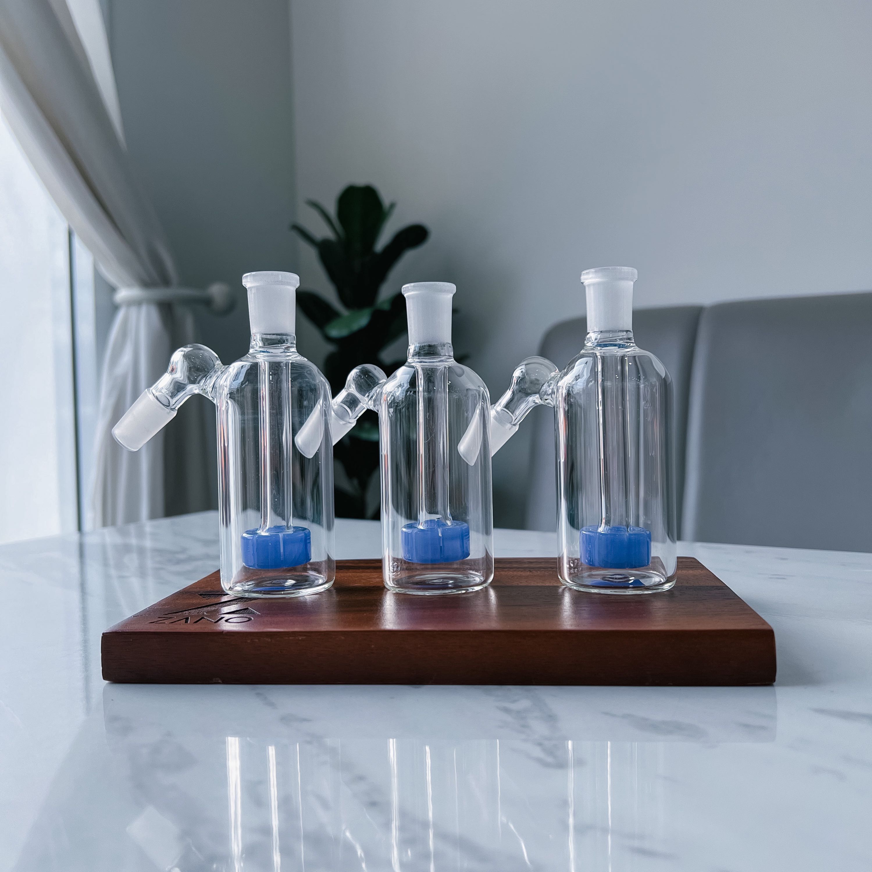 45 Degree Colored Showerhead Ash Catcher | 14.5 mm