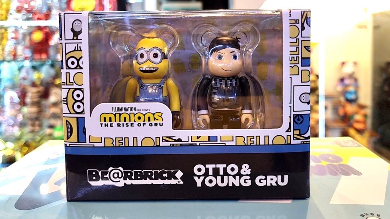 BE@RBRICK OTTO & YOUNG GRU 100％ 2PACK