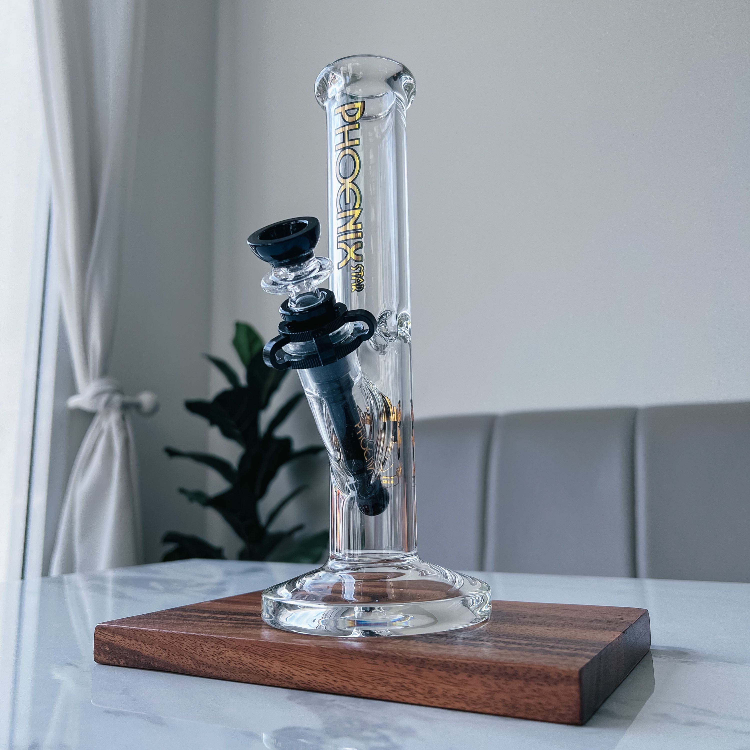 PHOENIX STAR Straight Ice Bong | 25 cm