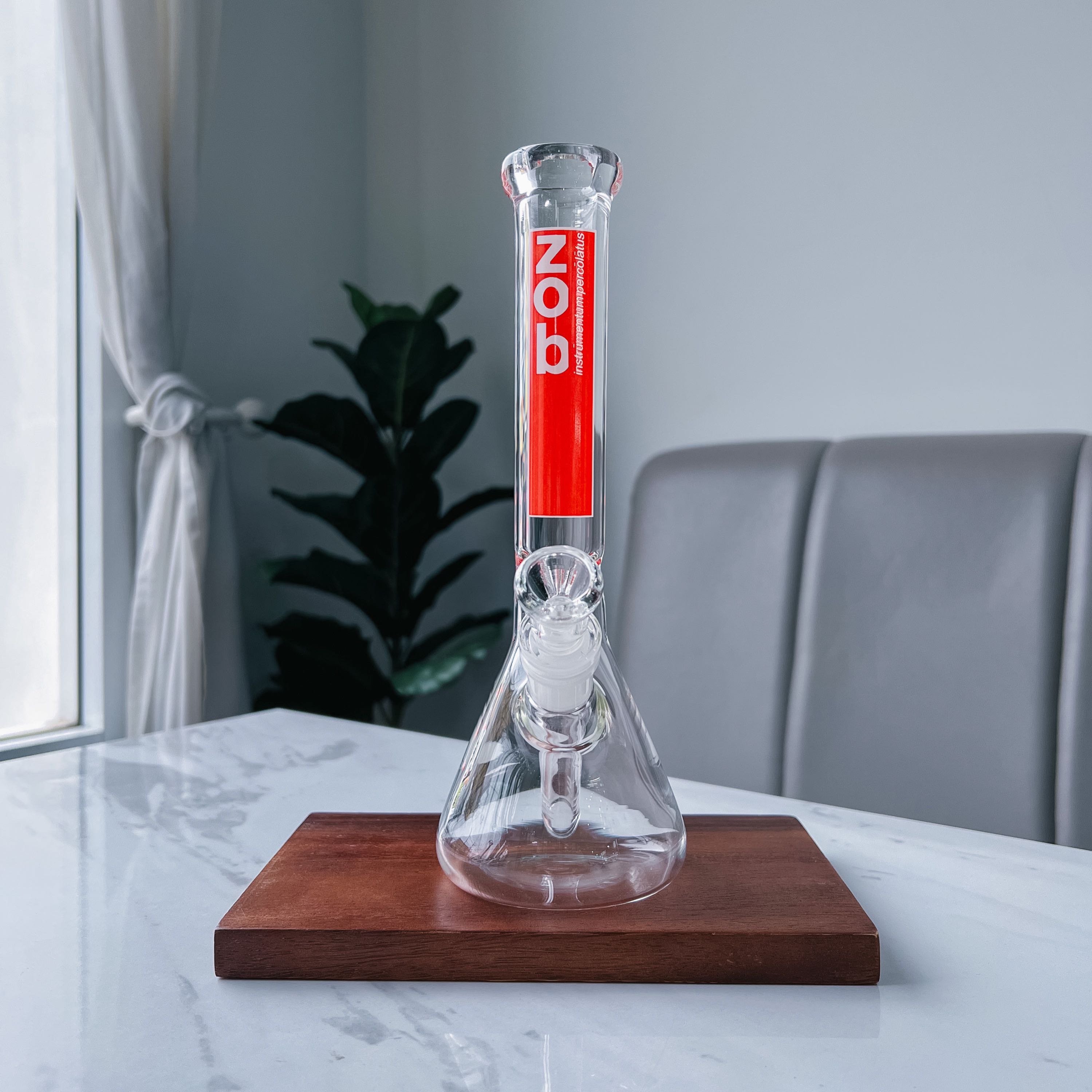 Zob Glass Beaker Ice Bong | 26 cm