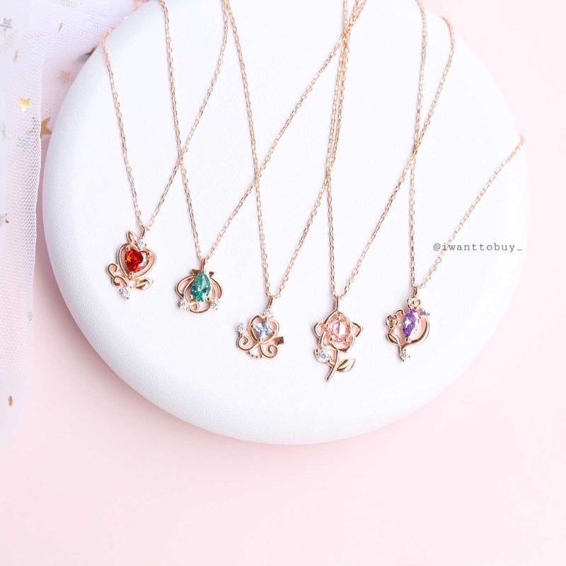 ʚïɞ พร้อมส่ง!! สร้อยคอเจ้าหญิงdisney (hot promotion)
