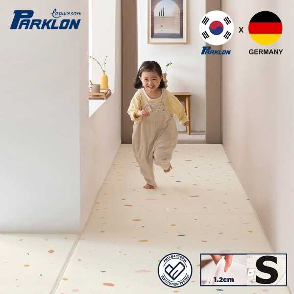 New!! [S] Parklon แผ่นรองคลานรุ่น La Pure Soft Mat ขนาด 100x140 หนา 1.2cm วัสดุใหม่ พรีเมี่ยมสุด