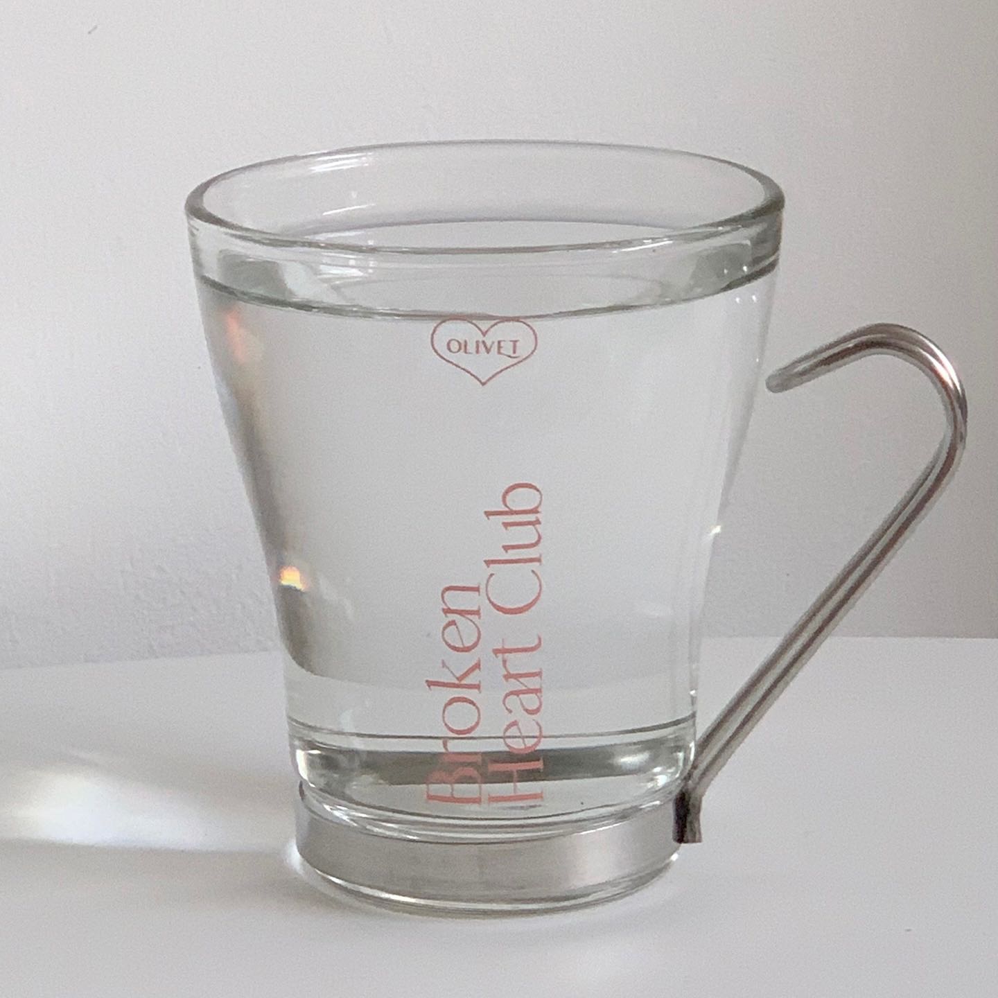 broken heart club glass