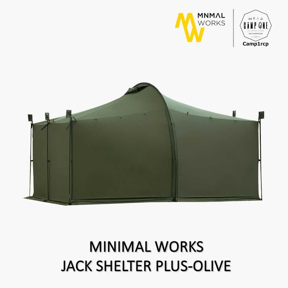 MINIMAL WORKS JACK SHELTER PLUS-OLIVE