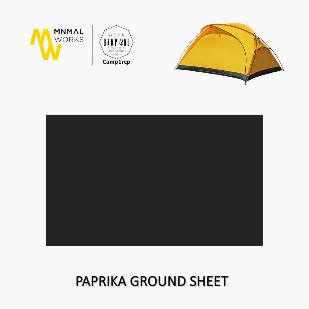 MINIMAL WORKS PAPRIKA GROUND SHEET-BLACK