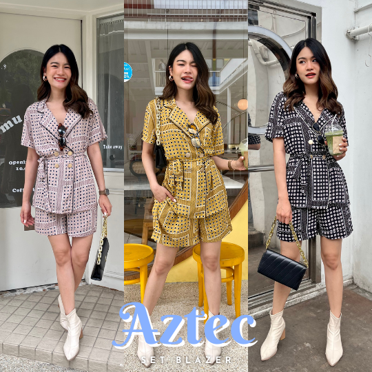 Set Blazer - Aztec